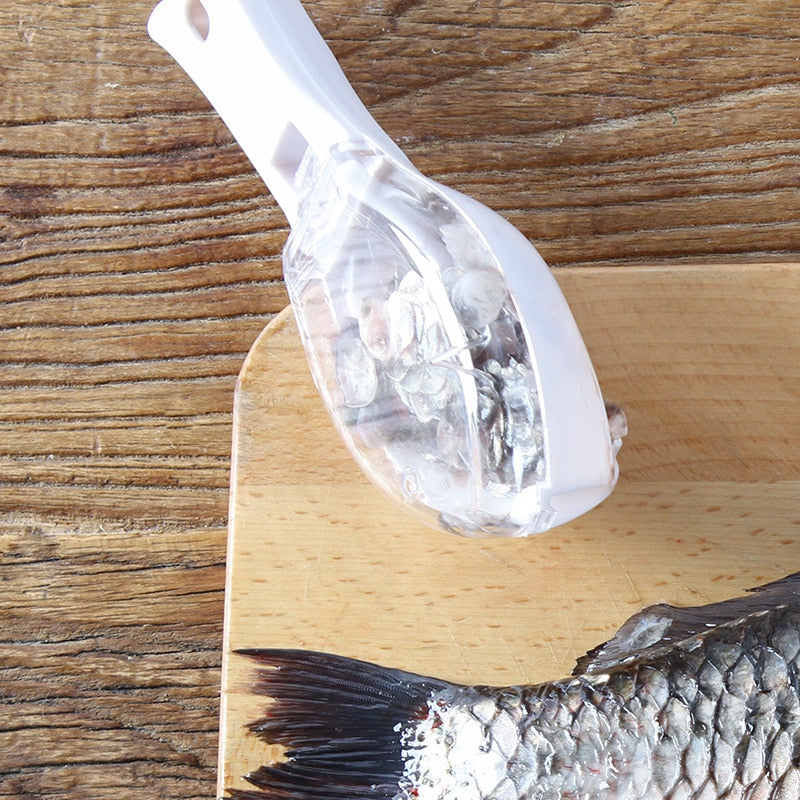 Escova removedora de escamas de peixe