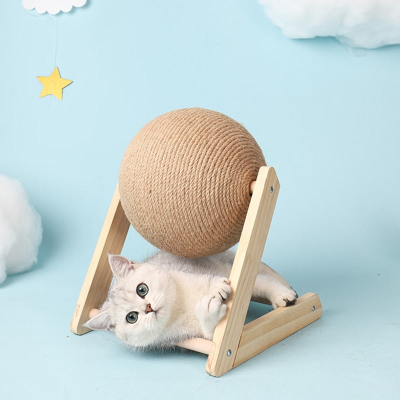 Arranhador interativo para gatos